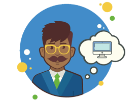 man with glasses at computer (1)