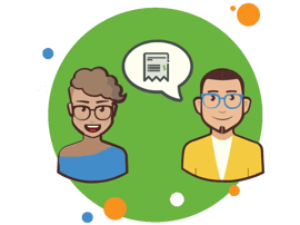 two people talking about reports and money (1) (1)
