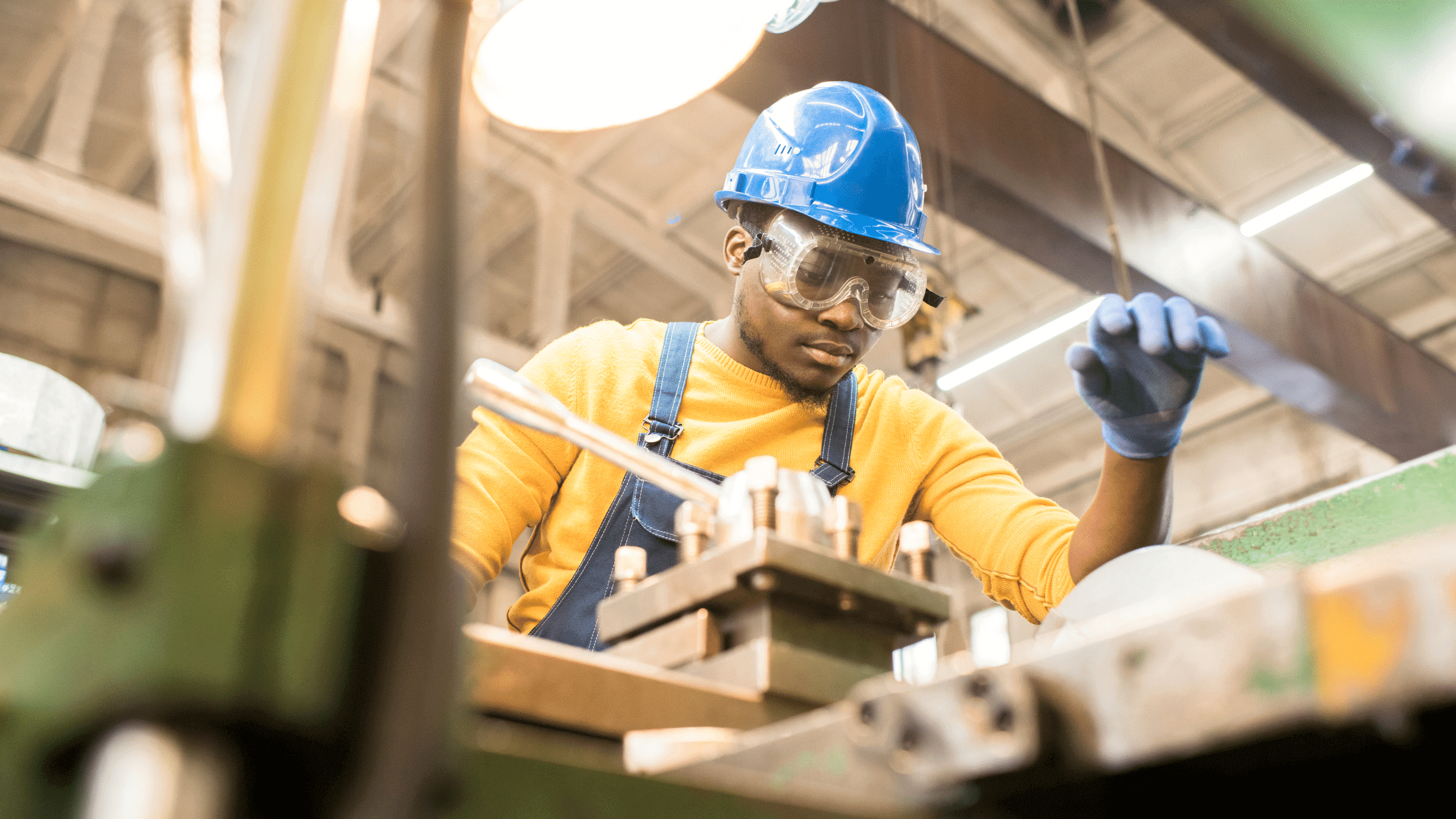 worker working in manufacturing